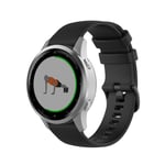 Garmin Vivomove 3S & Vivoactive 4S silikonerem 18mm - Sort