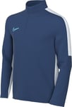 NIKE Unisex Kids Long Sleeve Top K Nk Df Acd23 Drill Top Br, Short Blue/White/Aquarius Blue, DX5470-476, M