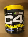 C4 Sport Pre Workout Powder Icy Blue Raspberry 30 Servings | Zero Sugar Pre Work