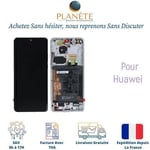 ORIGINAL ECRAN LCD COMPLET SUR CHASSIS ET BATTERIE HUAWEI P50 PRO 02354HJD BLANC