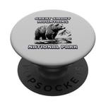 Vacances avec des ours dans le parc national des Great Smoky Mountains PopSockets PopGrip Adhésif