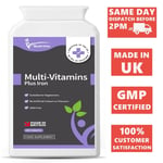 Multivitamins with Iron 180 Tablets one a day for men and women immune support