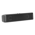 Computer Soundbar Practical Heavy Bass Stereo Soundbar Easy To Carry For Long