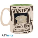 Abysse One Piece - Zoro Wanted Heat Change Mug (460ml) (ABYMUGA453)