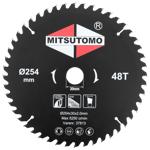 Mitsutomo Sågklinga cirkelsåg 254x30 mm 48T