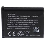 EXTENSILO 3x Batterie compatible avec Olympus Pen E-PL8, E-P3, E-PL3 appareil photo (700mAh, 3,7V, Li-ion)