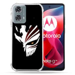 Cokitec Coque Renforcée pour Motorola G24 4G Manga Bleach Masque