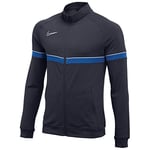 Nike Veste de Football de Survêtement en Tricot pour Garçon, Bleu (Obsidienne/Blanc/Bleu Royal), L