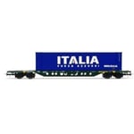 FS CEMAT CONTAINER WAGON "ITALIA" EP.V-VI 1:87 Rivarossi Treni Die Cast