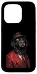 iPhone 15 Pro Newfoundland Dog Suit Case