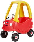 Little Tikes Cozy Coupe Car, Kids RideOn Foot to Floor Slider, Mini Rot-Gelb 