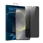 Privacy Screen Protector for Samsung Galaxy S24 Tempered Glass Clear