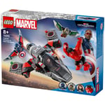 LEGO Marvel Captain America Red Hulk Battle NEW