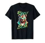 Rizzly Bear funny Gen Alpha viral influencer slang T-Shirt