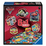 RAVENSBURGER, Jeu 6 en 1  Cars 3, RAV213108