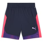 PUMA Shorts Individualfinal - Club Navy/dark Amethyst Barn, storlek M/152 cm