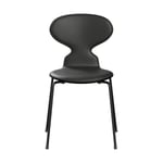 Fritz Hansen Myran 3101 framsidesklädd Essential black leather-chrome