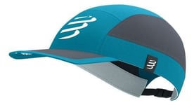 Casquette compressport 5 panel light cap bleu gris