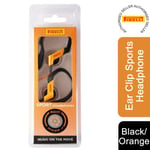 Pirelli Ear Clip Sports Headphone Black / Orange