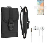 Holster for Samsung Galaxy A23 5G + EARPHONES belt bag pouch sleeve case Outdoor