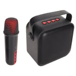 Mini Karaoke Machine Set Portable Speaker With 1 Wireless Microp Part