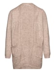 Koglesly L/S Open Cardigan Knt Noos Tops Knitwear Cardigans Beige Kids Only