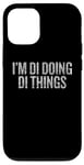 Coque pour iPhone 12/12 Pro I'm Di Doing Di Things Funny Vintage