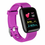 Xiaomi-Montre Connectée Bluetooth Pour Homme Et Femme,Étanche,Moniteur De Fréquence Cardiaque,De Pression Artérielle Et D'activité Sportive - Type Purple