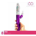 Vibrating Powerful MULTI Speed Rampant Rabbit BUTTERFLY Vibrator Dildo UK Seller