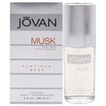 Jovan Musk Platinum Cologne Spray Men 88ml