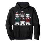 Funny Merry Catmas Ugly Christmas Sweater For Women Kids Tee Pullover Hoodie