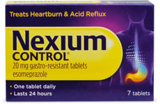 Nexium Control 20mg Gastro-Resistant Tablets 7 Pack X 1