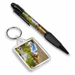 Pen & Keyring (Rectangle) - Hamilton Pool Sinkhole Texas USA  #16167