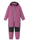 Reima Kids' Softshell Overall Nurmes Red Violet, 110