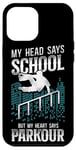 iPhone 12 Pro Max Parkour Free Running Traceur School Vintage My Head Says Case