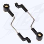 FR- E SKY PUSHROD SET (1 BALL LINK) (FOR SPORT & SCALE F150) - ESKY006405