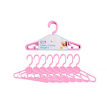 8 Baby Coat Hangers Small Clothes Hangers Pink Ultra-Slim Space Saving