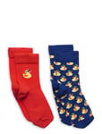 Kids 2-Pack Rubber Duck Sock Sockor Strumpor Multi/patterned Happy Socks