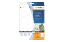 HERMA Special - etiketter - matt - 450 etikett (er) - 63,5 x 42,3 mm (oval)