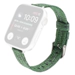 Apple Watch Series 6 / 5 44mm nylonkellonauha - Vihreä Green