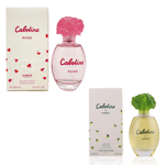 Pack de Parfums Gres pour Femme - Cabotine vert et Rose - Eau de Toilette 100 ml