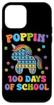 Coque pour iPhone 12 mini La licorne des 100 jours d'école de Poppin'