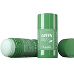 Green Tea Mask Stick, 2Pcs, Poreless Deep Cleansing Clay Mask for Blackhead