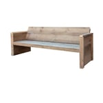 Wood4you - Banc de jardin Vlieland - Kit échafaudage bois -175Lx72Hx57P cm - - Brun