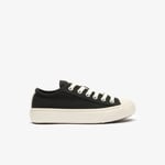 Lacoste Womenss Backcourt 2.0 Trainers in Black-White Canvas (archived) - Size UK 6