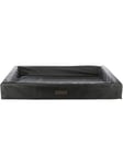 Trixie Remo vital bed square artificial leather 90 × 70 cm black