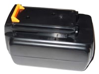 Battery for Black & Decker 40V MAX Cordless 20 in Mower 2Ah 36V