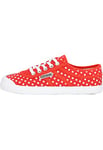 Kawasaki Femme Polka Canvas Shoe K202421-es 5030 Cherry Tomato Basket, 40 EU