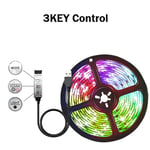 1-30M/100FT USB LED Strip Lights Tuya APP Control Color Changing 5050 RGB TV Bac