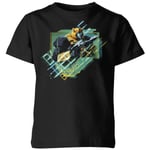 T-shirt Transformers Bumble Bee Glitch - Noir - Enfants - 5-6 ans